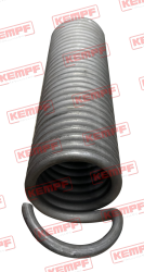 Preview: 21673 KEMPF Zugfeder d=10/Lo=410/Da=70